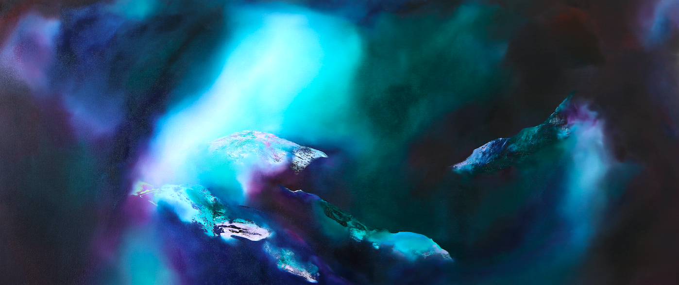 Ym Mrig y Nos/At Dusk 1.3m x 50cm