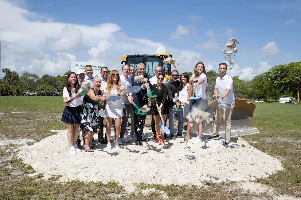 A Red Carpet Boca Paddle Groundbreaking