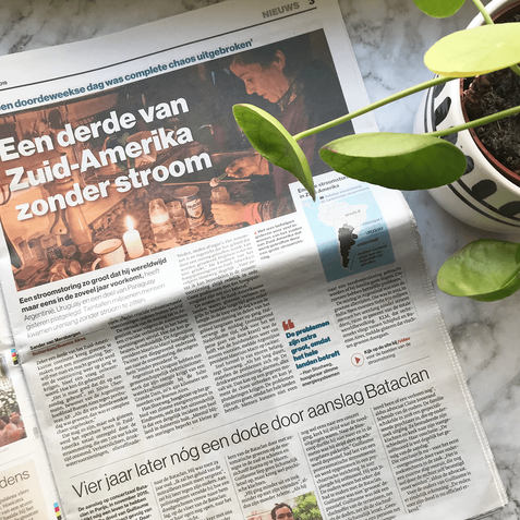 Project: Krant opmaak voor Algemeen Dagblad