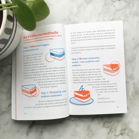 Project: Boek ontwerp voor De FUNfactor