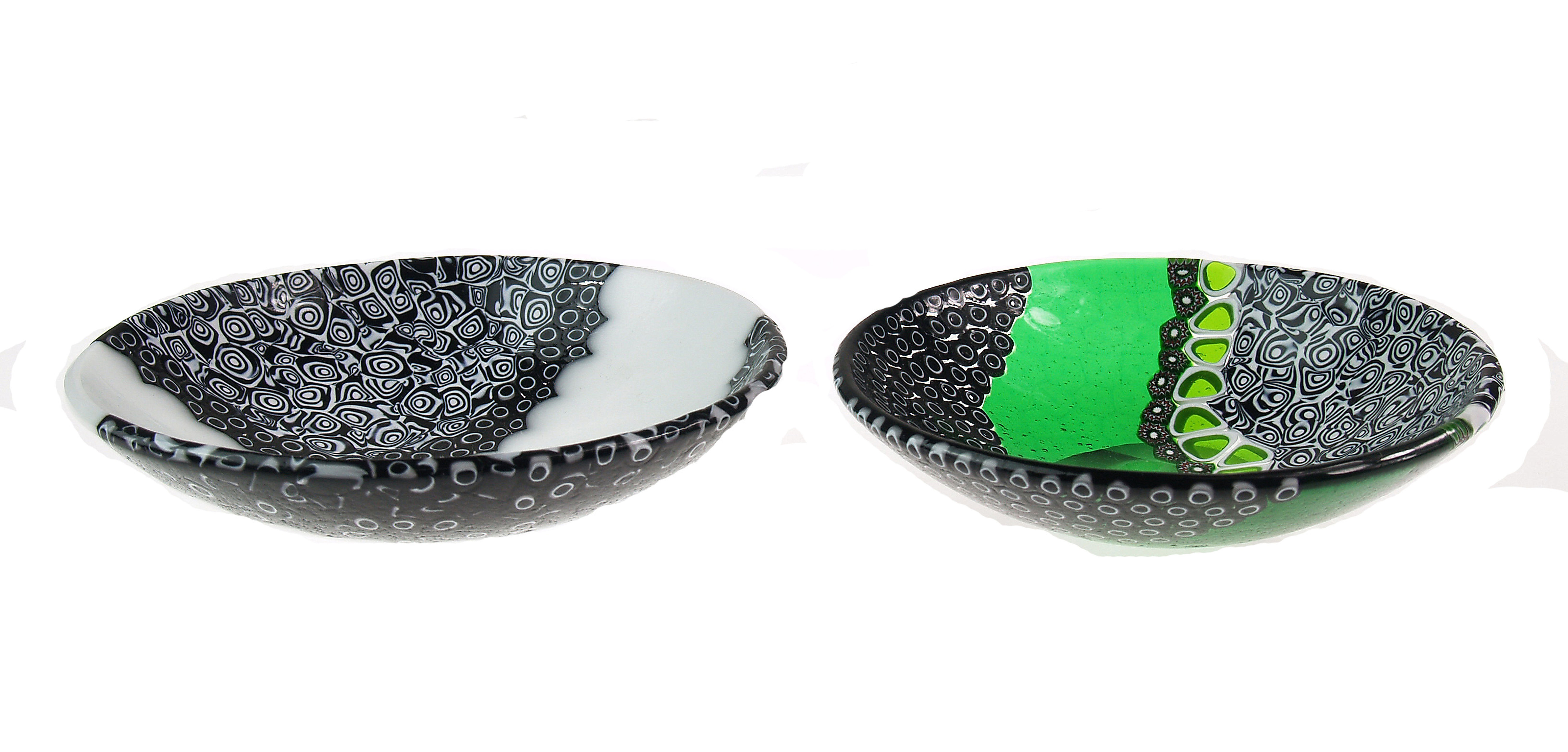 Piatto circolare murrine diametro cm. 12