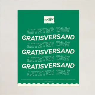 Gratis Versand-letzter Tag