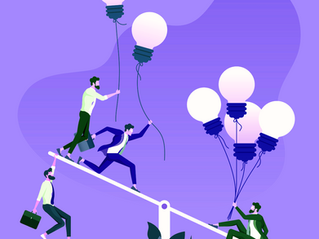 A single person is heavier than a group of people on a seesaw