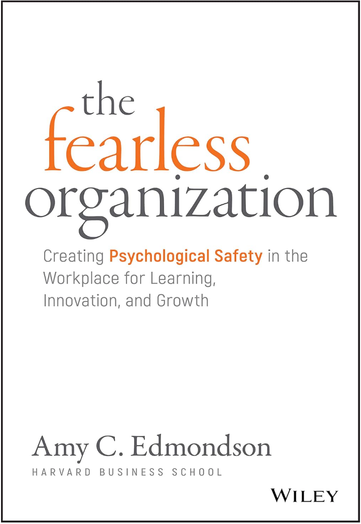 The Fearless Organization Digital Book Cover