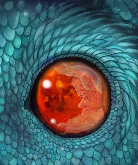 Dragon guards Fairy Queen