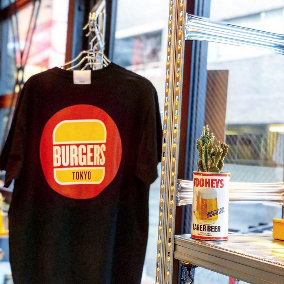 サムネイル： BURGERS LOGO CIRCLE TEE