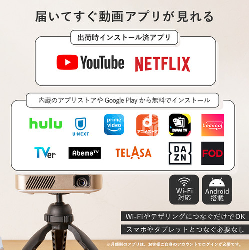 カベーニPRO2 フルHD プロジェクター 2026モデル | UENO-mono