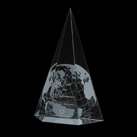 Trophy - Crystal - Peak Award