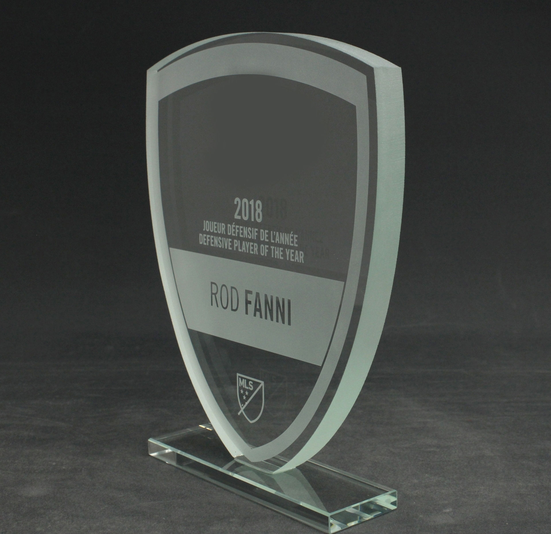 Trophy - Crystal - Soccer