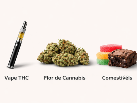 Vape THC vs Flor vs Comestível: Qual é Melhor em 2026?