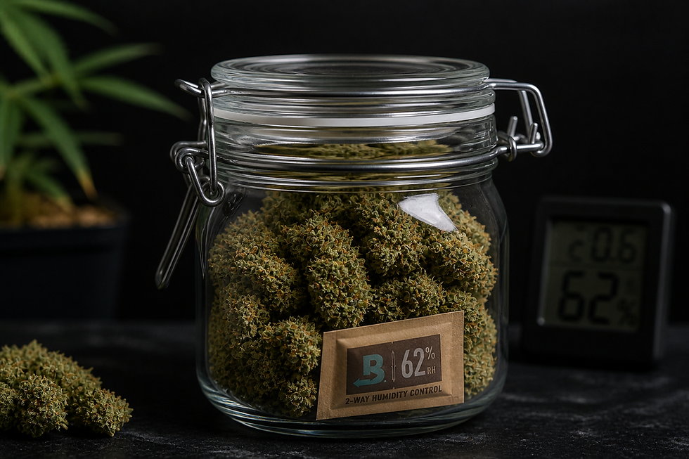 armazenamento correto flor de cannabis pote hermético qualidade