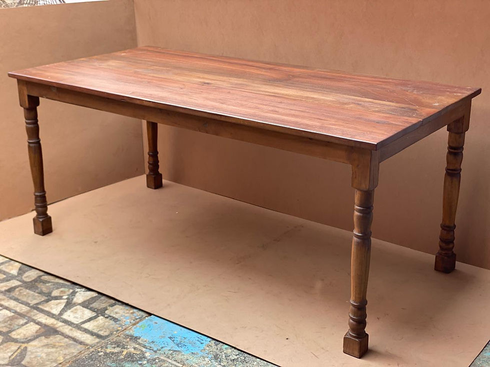Thumbnail: BIG OLD DINING TABLE