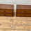 Thumbnail: OLD DOUBLE TEAK WOOD DRAWER BOX
