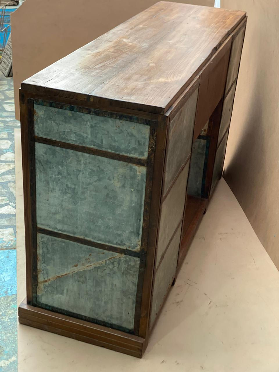 Thumbnail: OLD SHOP INDUSTRIAL CONSOLE CABINET