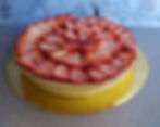 Tarta de frutillas clasica