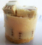 Mousse de chocolate blanco + Nugaton