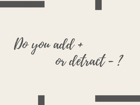 Are you a + or a -?