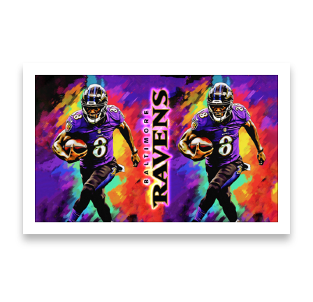 Baltimore Ravens Tumbler Design