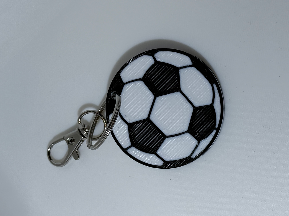 Soccer Keychain