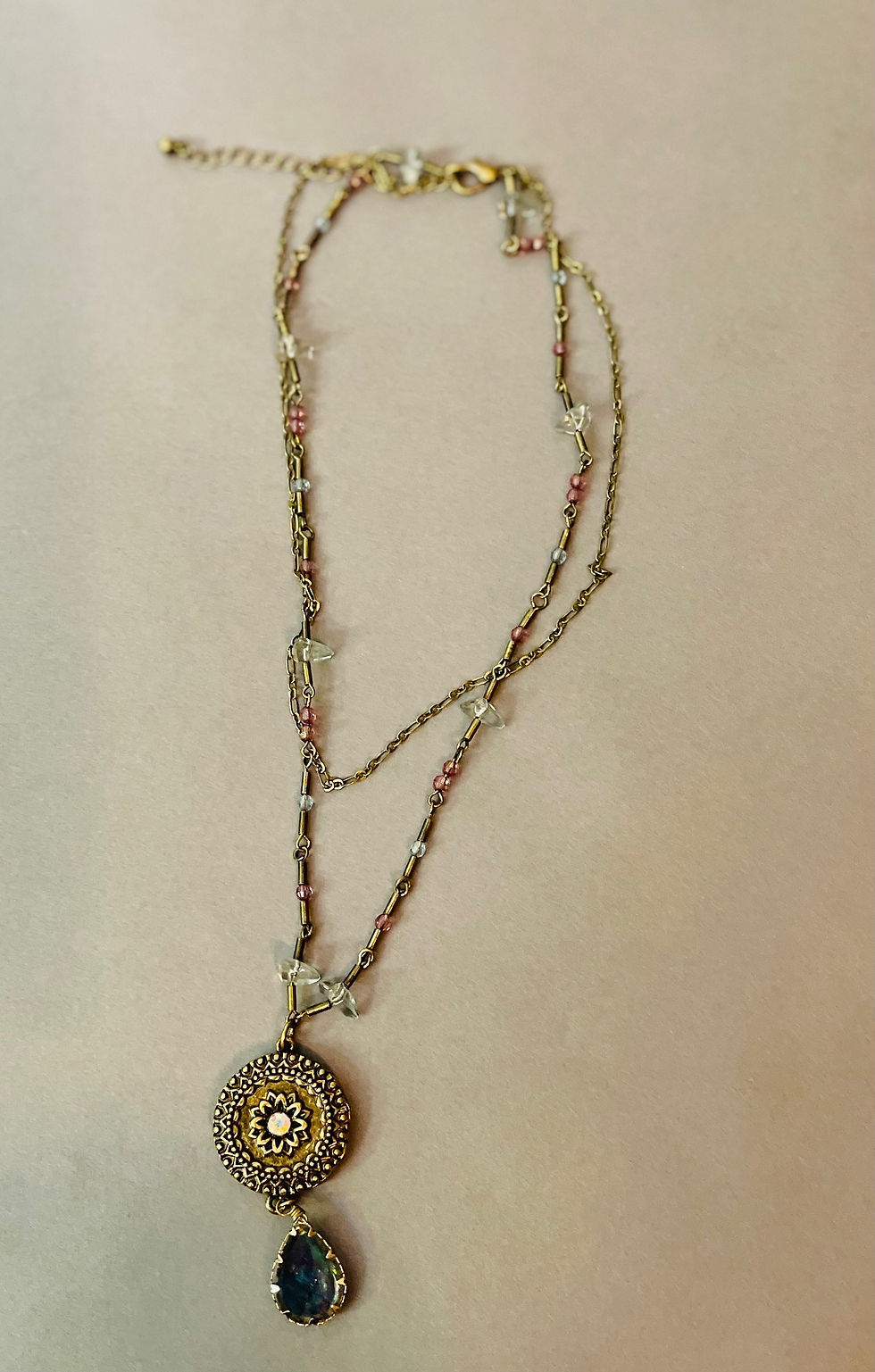 Thumbnail: Two chain Necklace 