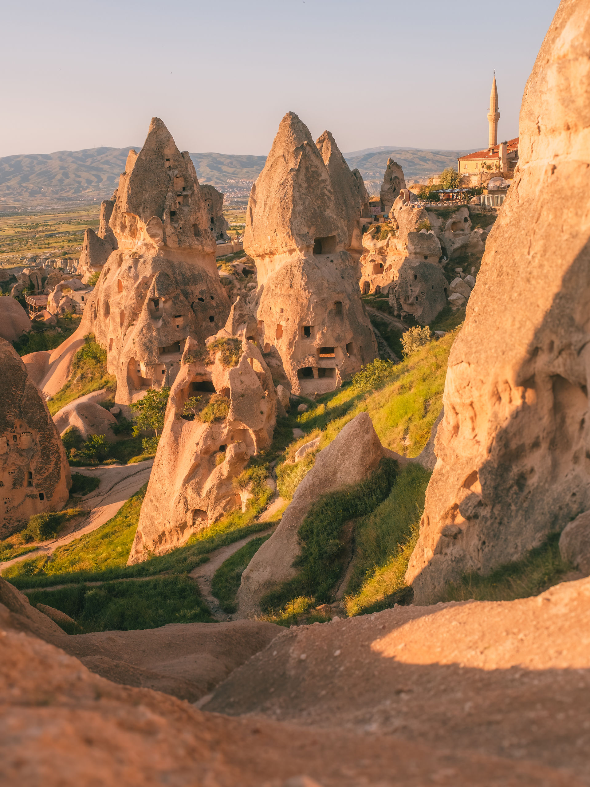 Unser Sonnenuntergangsspot bei Uçhisar