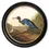 Thumbnail: c.1838 Audubon's Herons in Round Frames