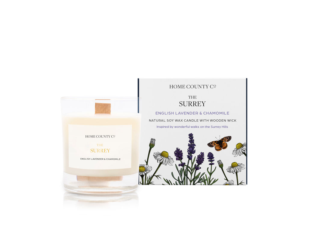 The Surrey - English Lavender & Chamomile Candle