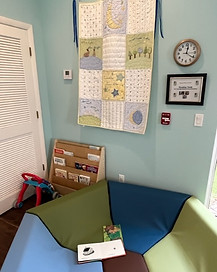 Mary's reading nook