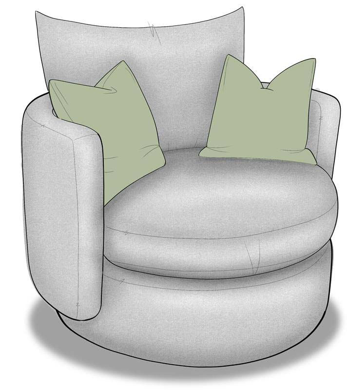 Hudson Swivel Chair