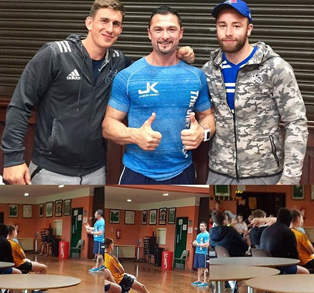 Nice having Munster Rugby & Connacht players Ian Keatley & Shane O'Leary at my Nutrition T