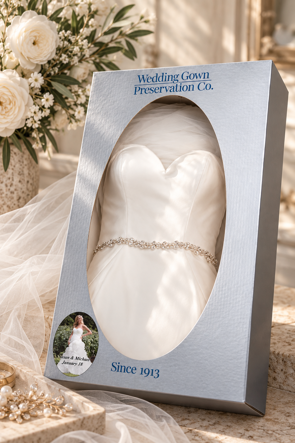 Wedding Gown Preservation Package #2
