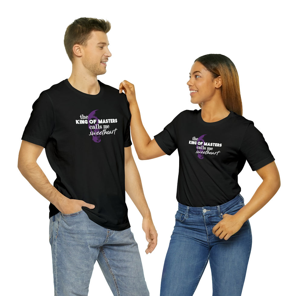 Thumbnail: KING OF MASTERS Unisex Jersey Short Sleeve Tee