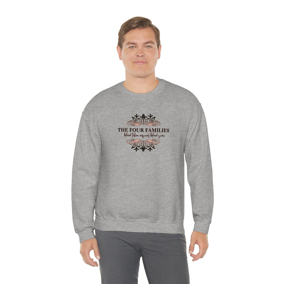 Thumbnail: FOUR FAMILIES Unisex Heavy Blend™ Crewneck Sweatshirt