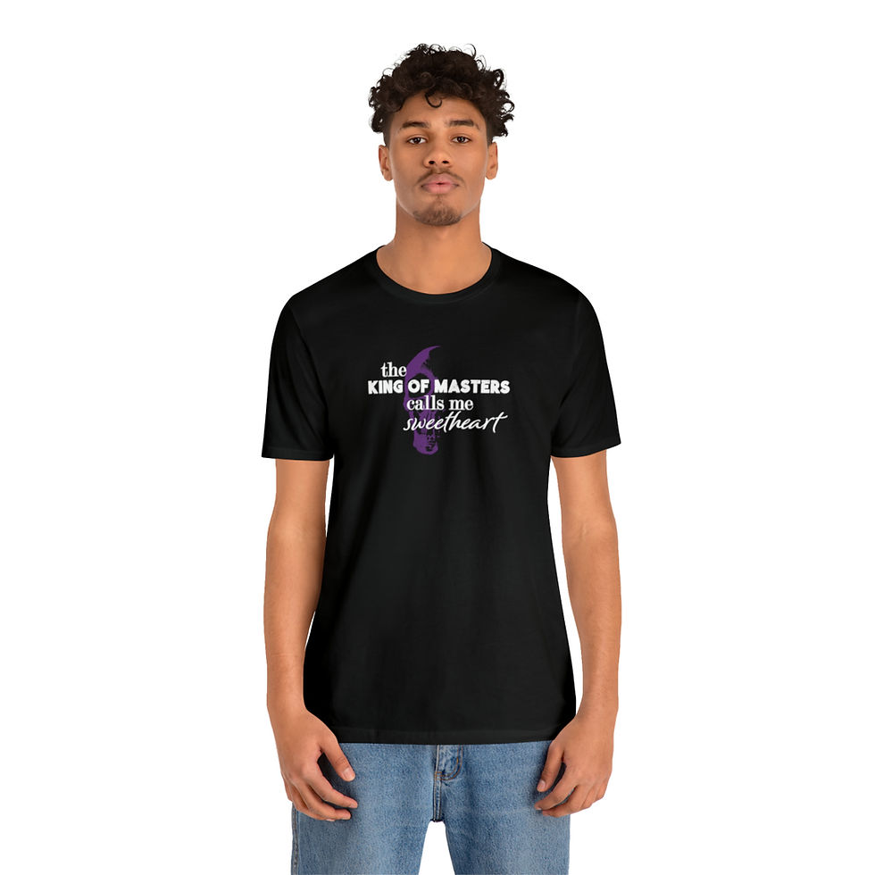 Thumbnail: KING OF MASTERS Unisex Jersey Short Sleeve Tee