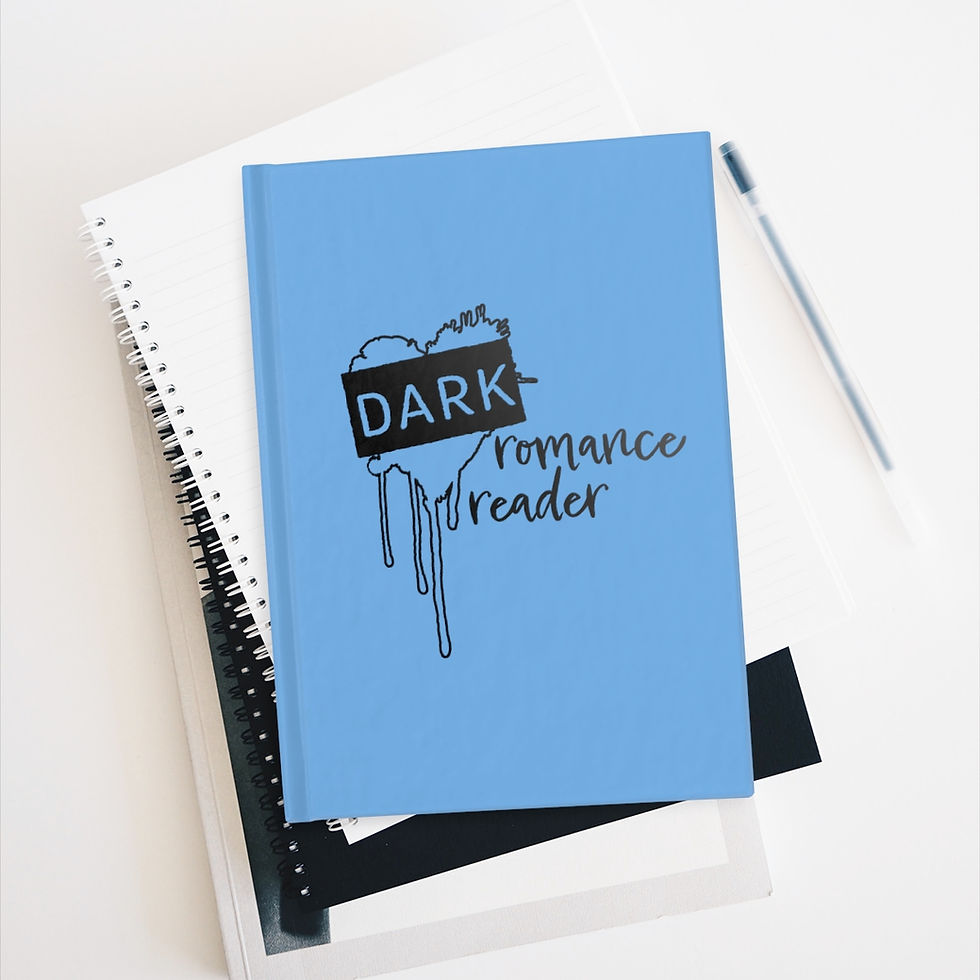Thumbnail: DARK ROMANCE READER Journal - Ruled Line
