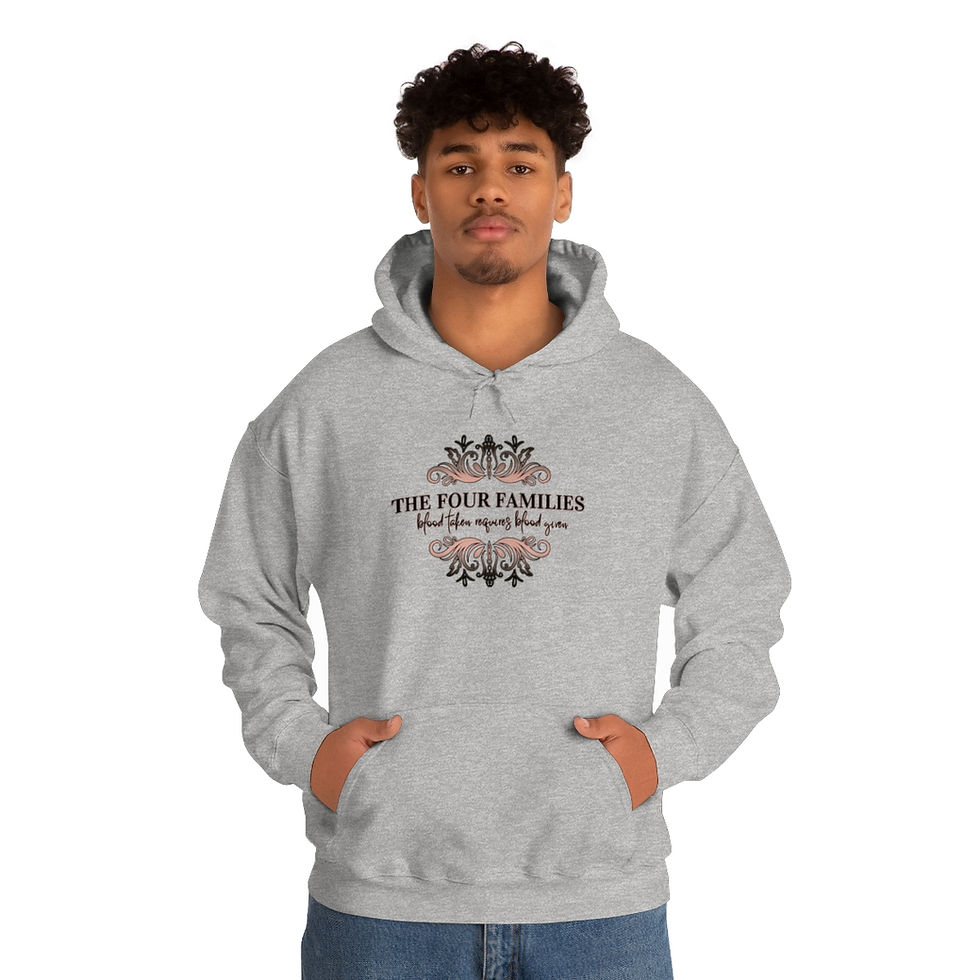 Thumbnail: FOUR FAMILIES Unisex Heavy Blend™ Hooded Sweatshirt