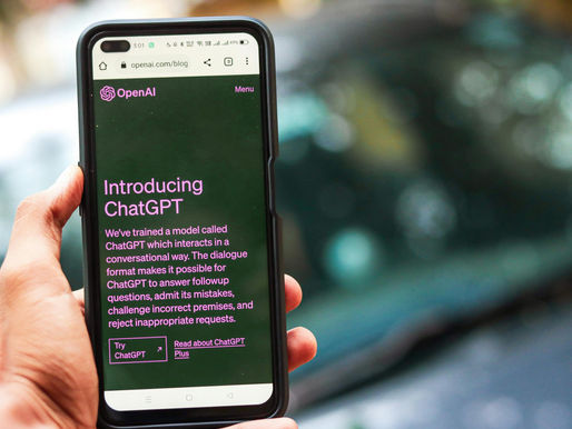 chat gpt phone in hand