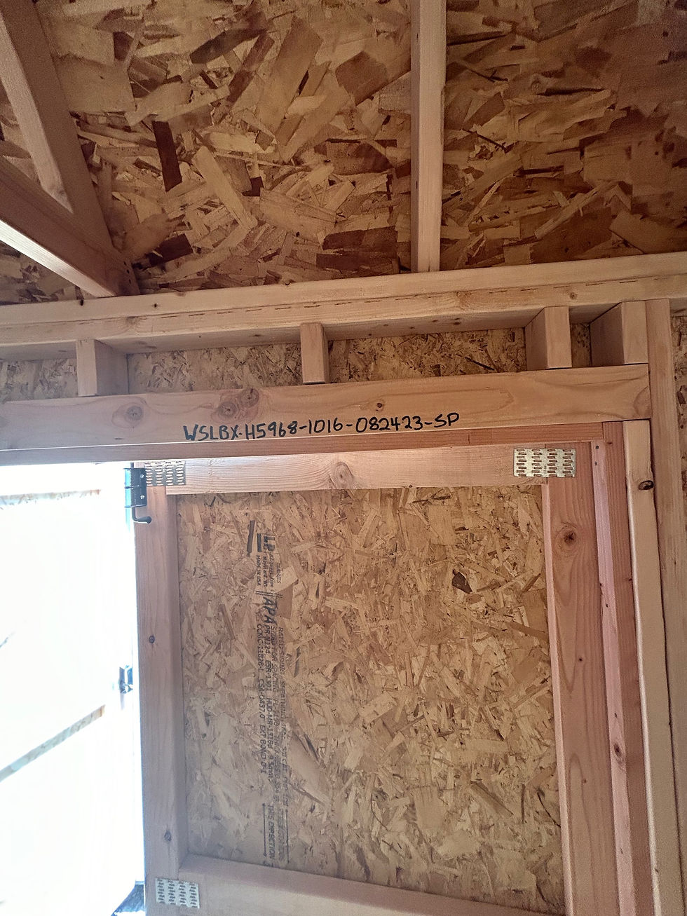Thumbnail: 10x16 Lofted Barn with 7’ foot walls 