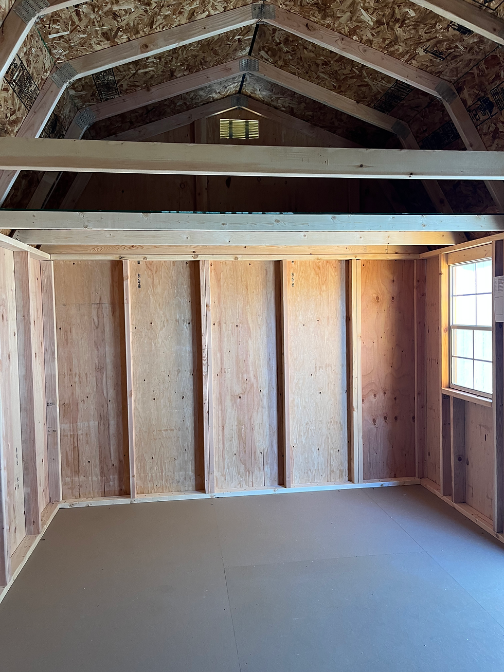 Thumbnail: 10X16 Lofted Barn Shed - Central Oregon Sheds