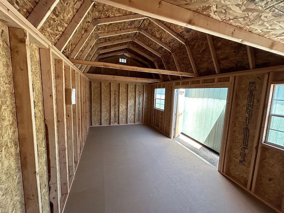 Thumbnail: 10x20 Lofted Barn with 7’foot walls 