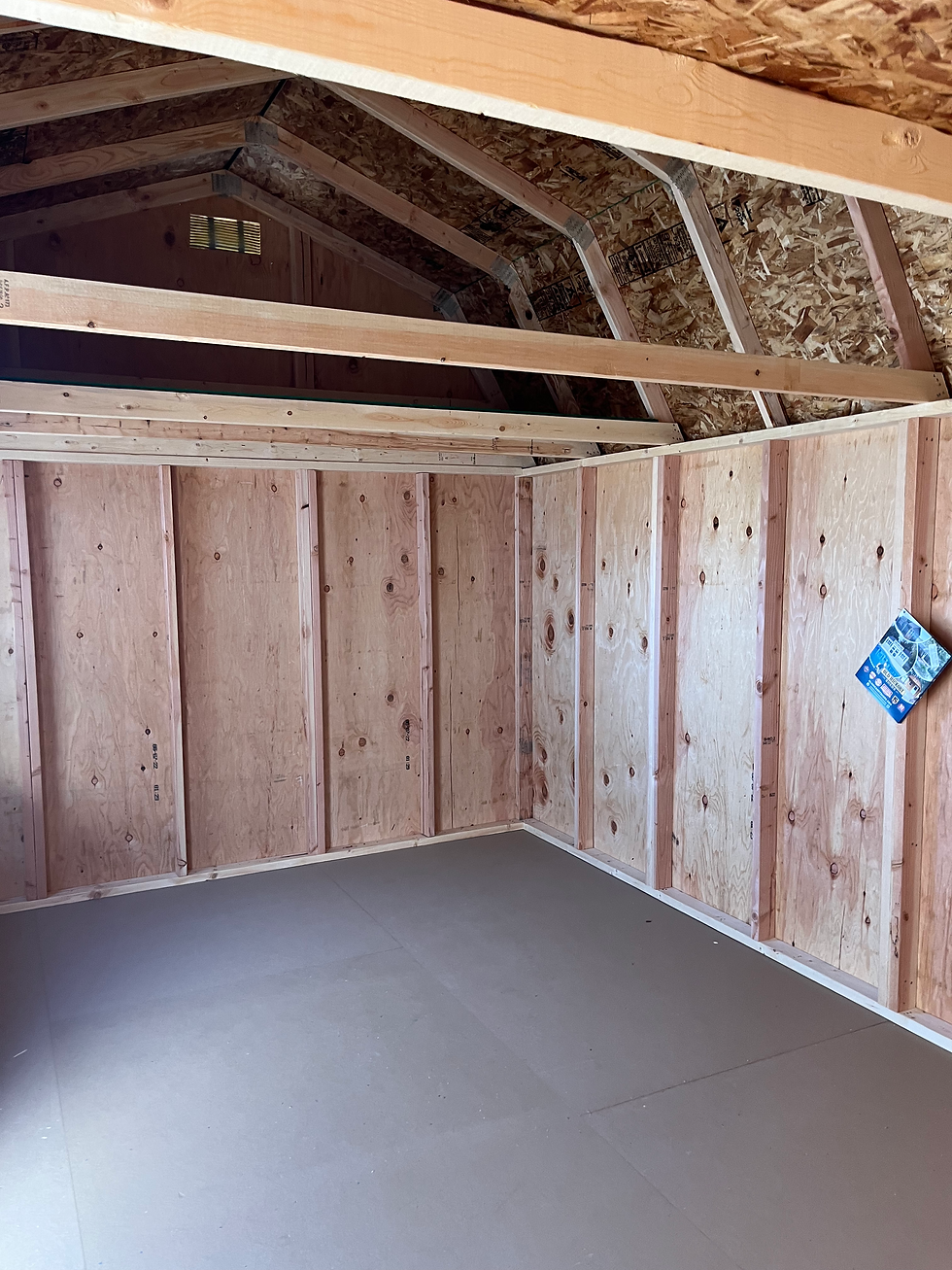 Thumbnail: 10X16 Lofted Barn Shed - Central Oregon Sheds
