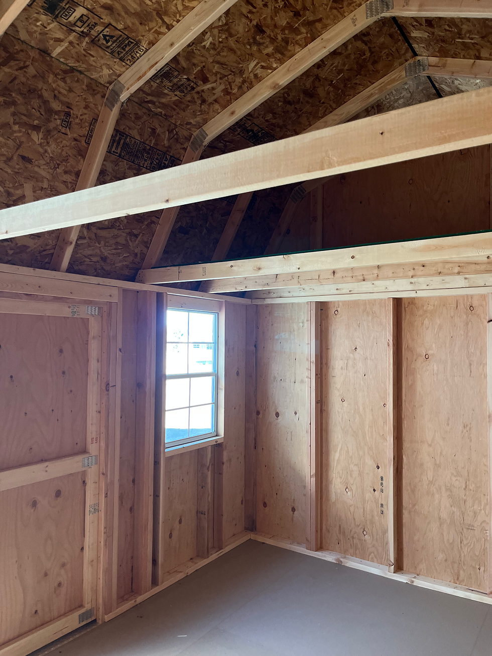 Thumbnail: 10X16 Lofted Barn Shed - Central Oregon Sheds