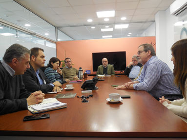 Visita de Urko López a Uruguay