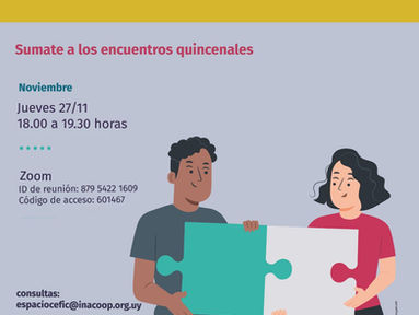 Espacio de intercambio sobre las comisiones de Educación, Fomento e Integración Cooperativa (CEFIC)