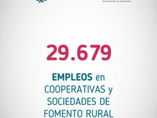 Informe de empleo en cooperativas y sociedades de fomento rural