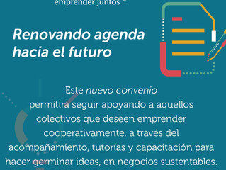 Incubacoop, nuevo convenio para la primera incubadora de cooperativas de base tecnológica