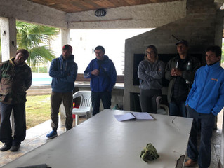 Recorrida del presidente de INACOOP, Martín Fernández, en Cerro Largo