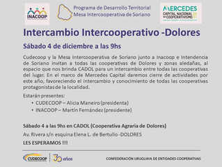 Encuentro de intercambio con cooperativas de Dolores
