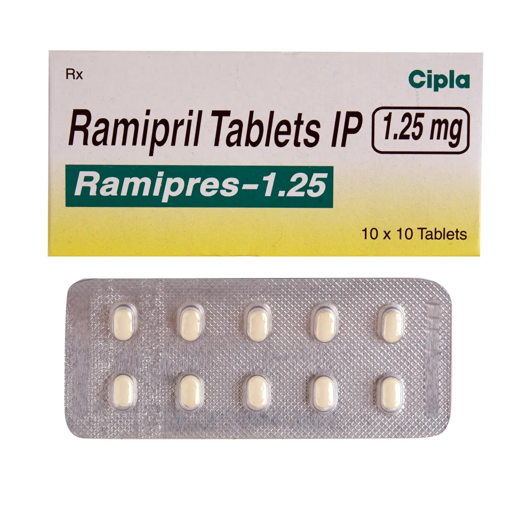 Buy Ramipres 1.25 Tablet Online – Treat High Blood Pressure
