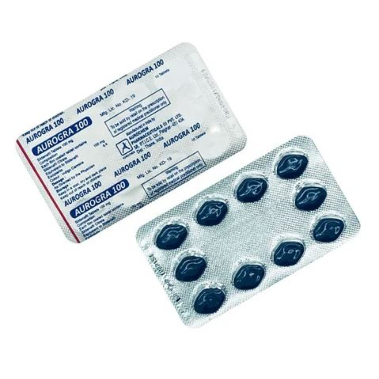 AUROGRA 100 MG (SILDENAFIL)